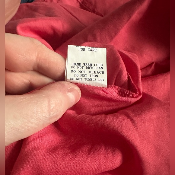 💖Davi & Dani Bright Pink Eyelet Babydoll Style Dress, Fully Lined- size 2XL - Picture 11 of 11